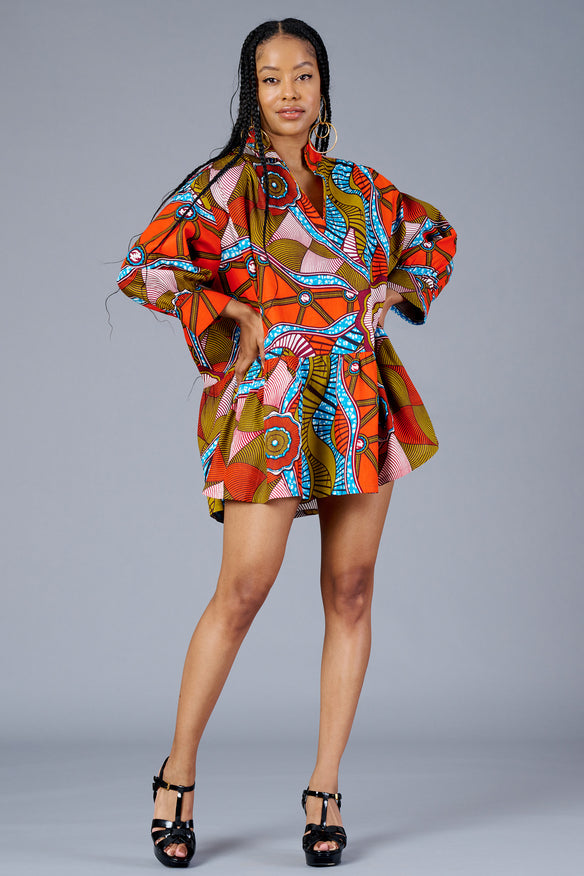 The Oula Clothing Company | Vibrant African Wax Fabric – The Oula Company