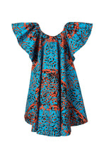open lace back dress THLKLDKSZX Teal and Orange Flower Womens Summer Dresses,Casual Short Sleeve  Crew Neck Dress with Pockets for Ladies' Sundress at Amazon Women's  Clothing store main image 1